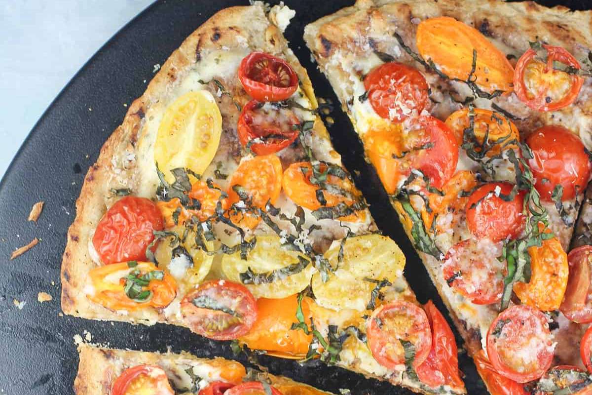 50 Spring Dinners You'll Make 100 Times 21 Tomato, Basil, and Boursin Pizza.