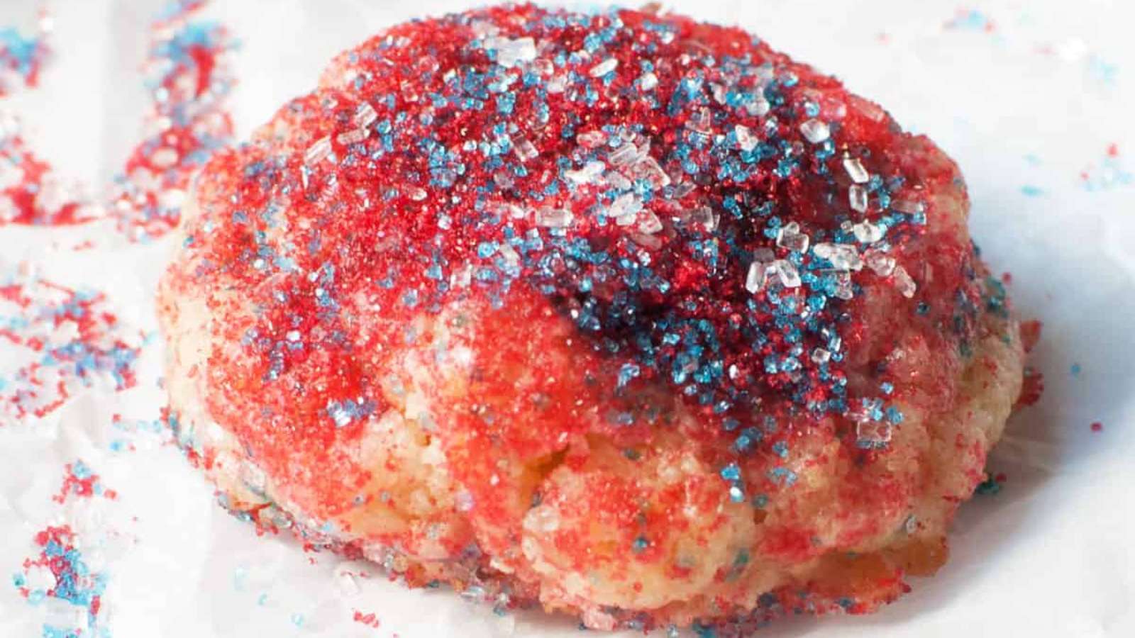 Patriotic Sugar Cookies recipe by Two Pink Peonies.