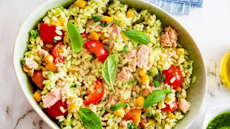 Pesto Rice Salad