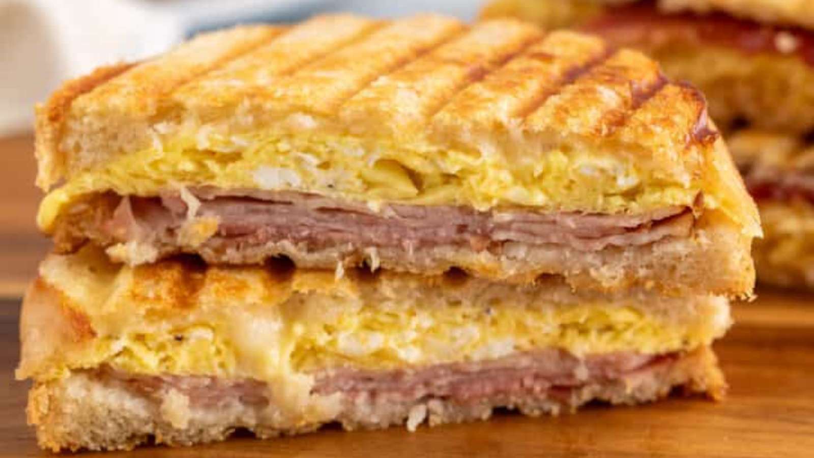 Breakfast Panini recipe by Beyond the Chicken Coop.