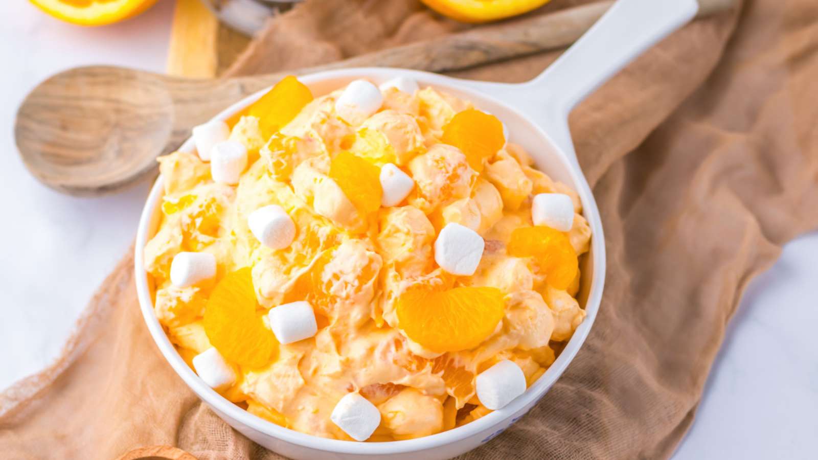 Orange Fluff Salad recipe by Recipes From A Pantry.