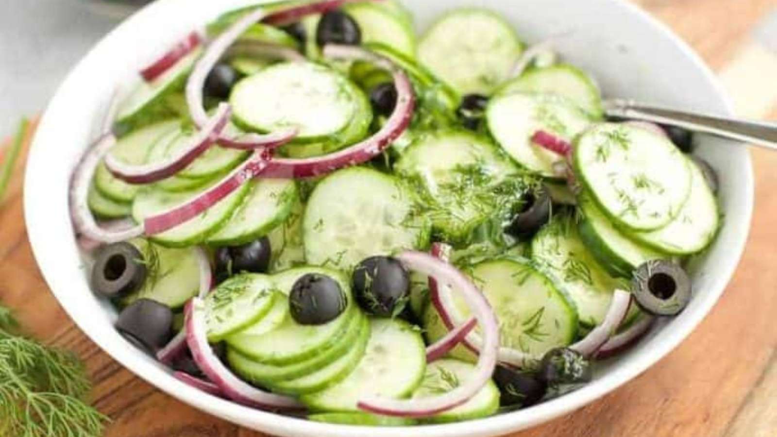 Cucumber Salad recipe by Seasonal Cravings.