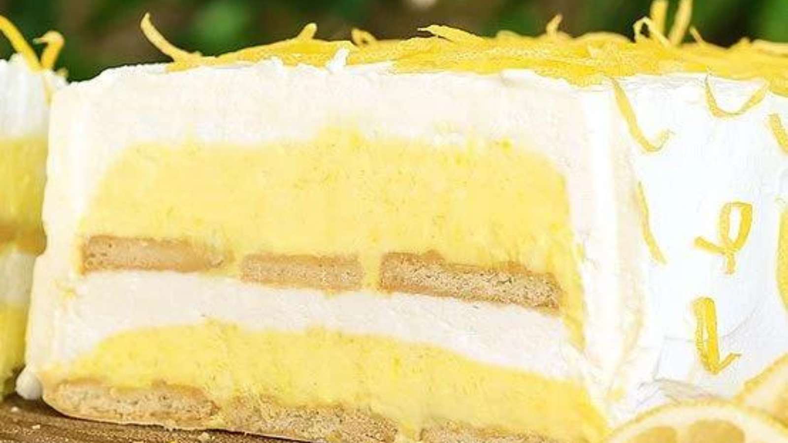 Lemon Icebox Cake recipe by The Slow Roasted Italian.