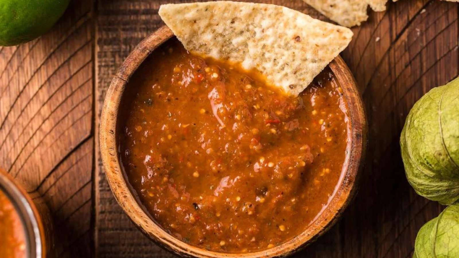 Tomatillo Red Chili Salsa recipe by xoxoBella.