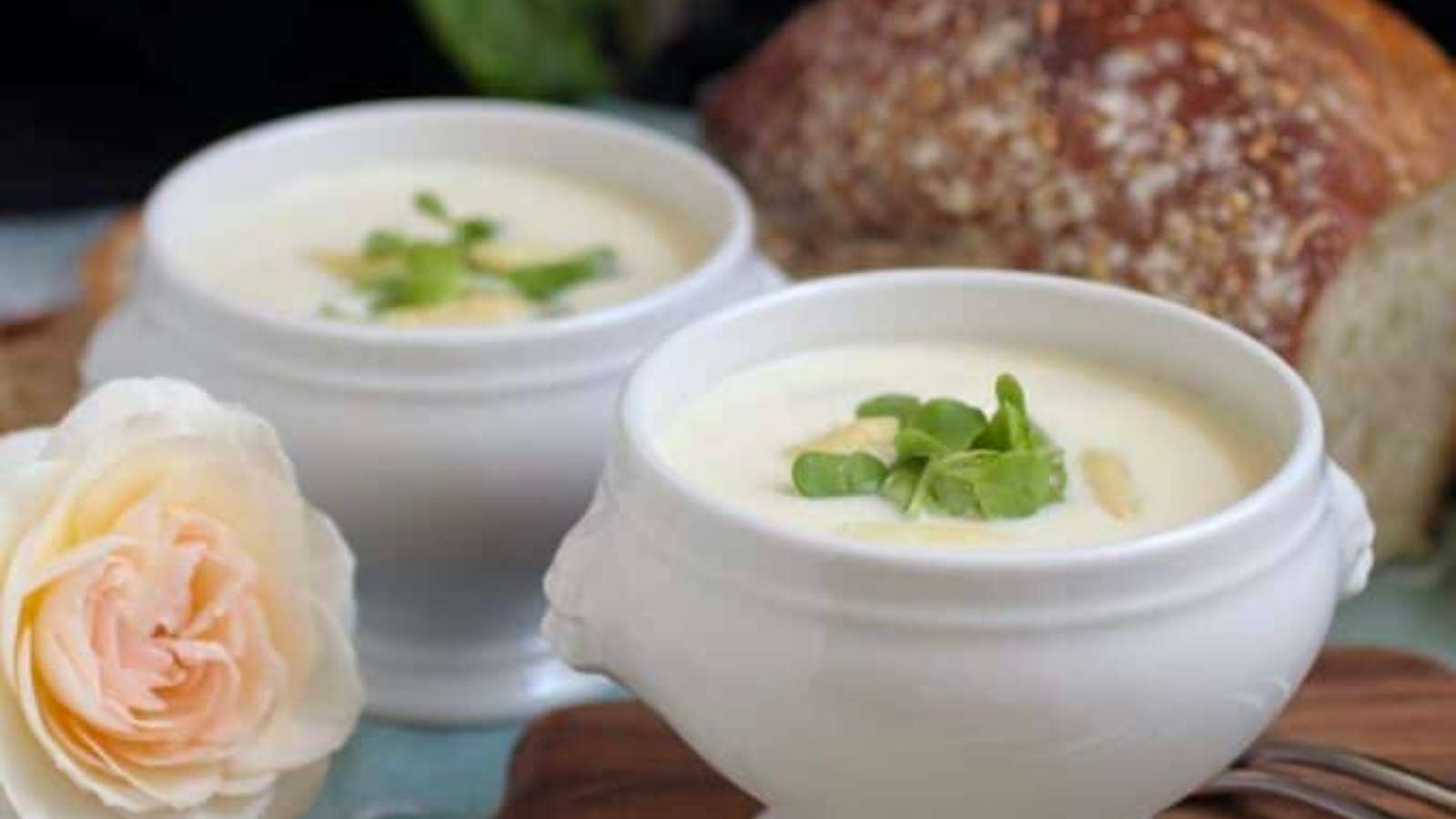 Asparagus Soup recipe by Christina&rsquo;s Cucina.