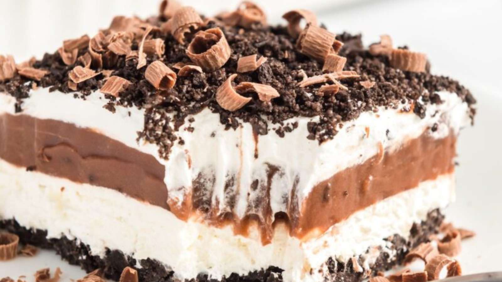 Chocolate Lasagna recipe by Princess Pinky Girl.