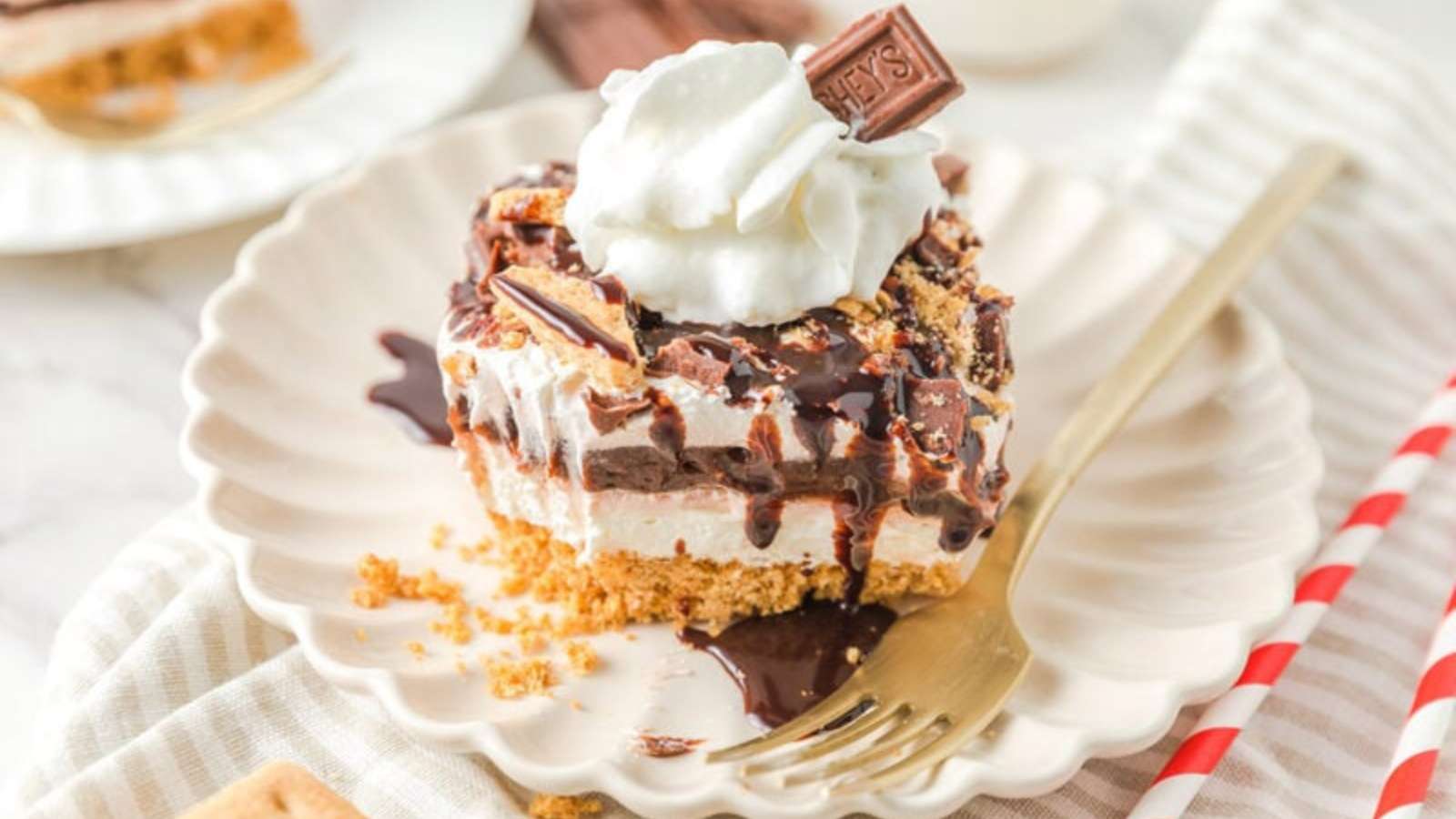 S'Mores Lush Dessert recipe by Princess Pinky Girl.
