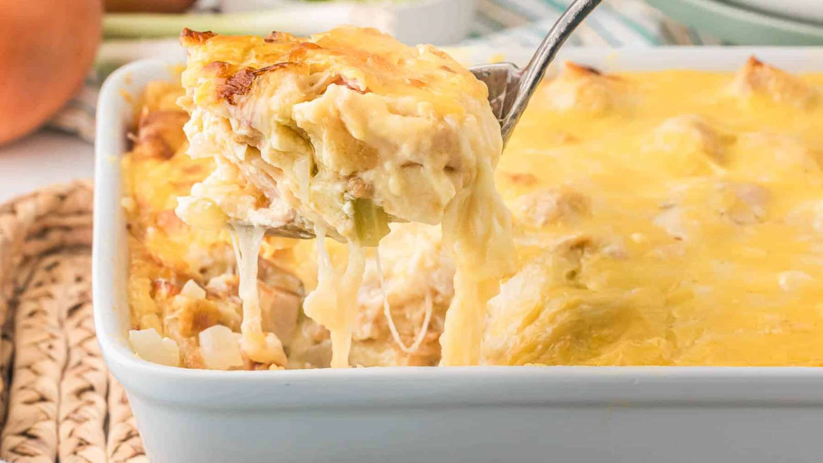 Easy Chicken Cordon Bleu Casserole recipe by Simply Stacie.