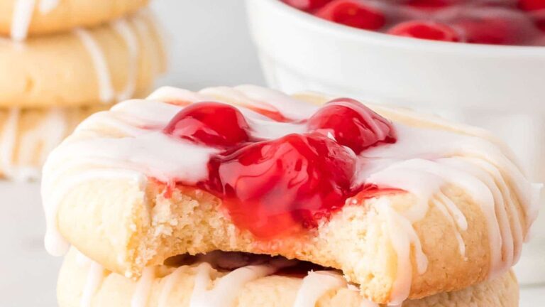 Cherry Pie Cookies recipe by Cheerful Cook.