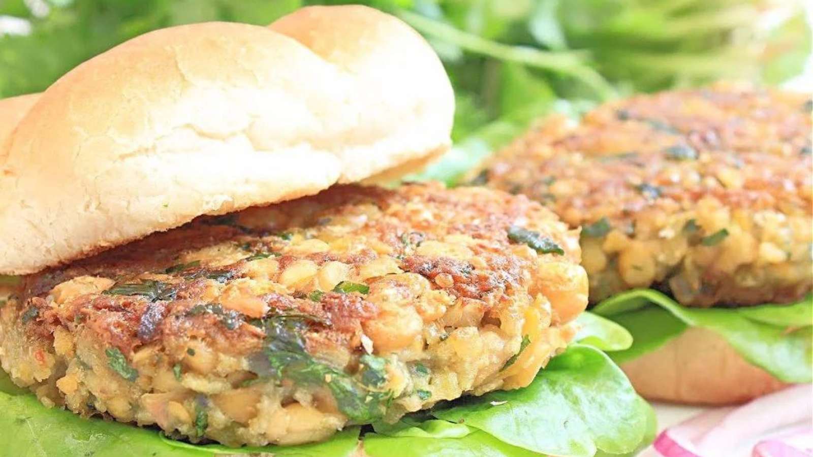 Chickpea Burgers recipe by This Wife Cooks.