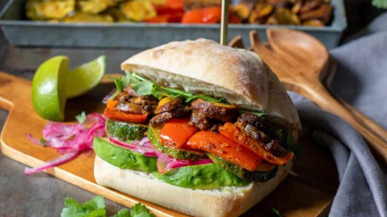 Peruvian Sandwich (Sanguche) recipe by Veggie Desserts.