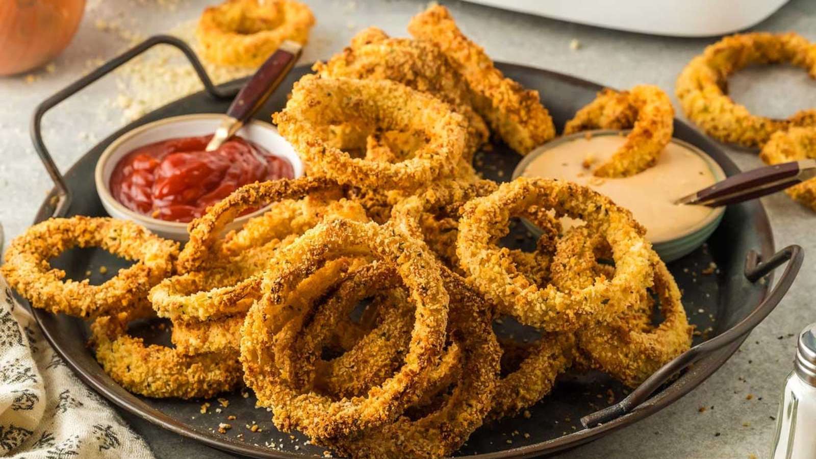 Air Fryer Onion Rings recipe by xoxoBella.