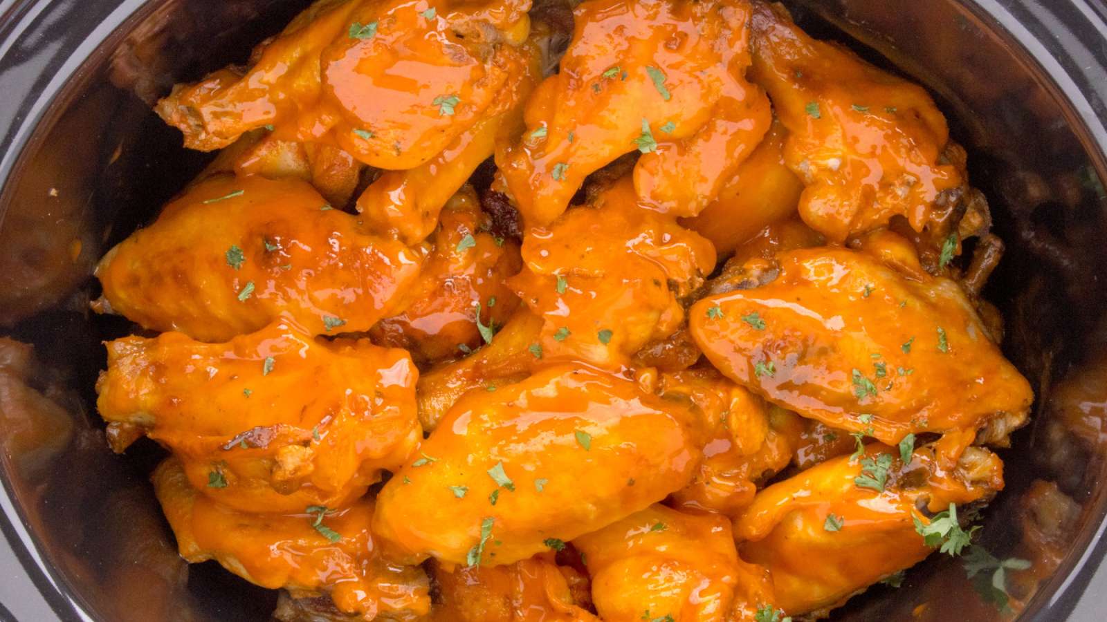 30 Best Chicken Wing Recipes Perfect For Game Day 12 Crock Pot Hot Wings recipe by Kitchen Divas.