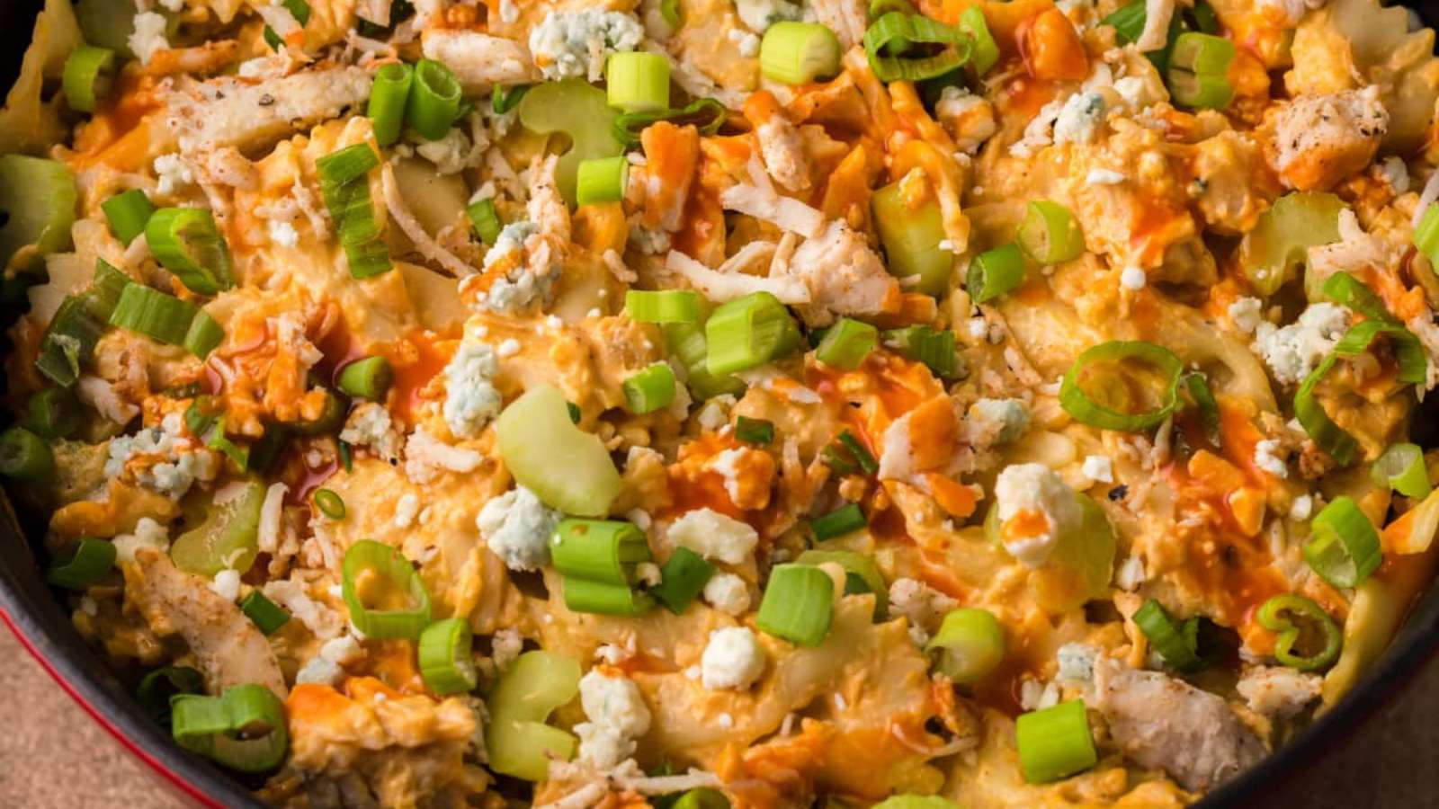 65 Easy Pasta Recipes You Can’t Go Wrong With 37 Easy Buffalo Ranch Chicken Pasta recipe by Kitchen Divas.