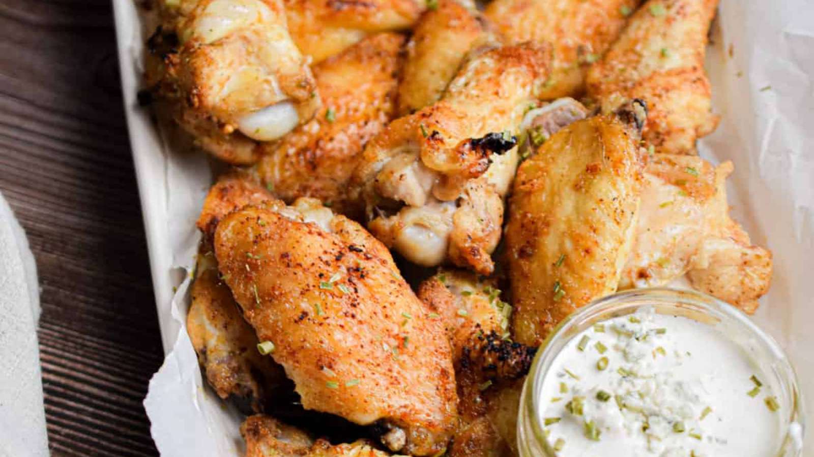 30 Best Chicken Wing Recipes Perfect For Game Day 15 Crispy Broiled Chicken Wings recipe by Lynn's Way of Life.