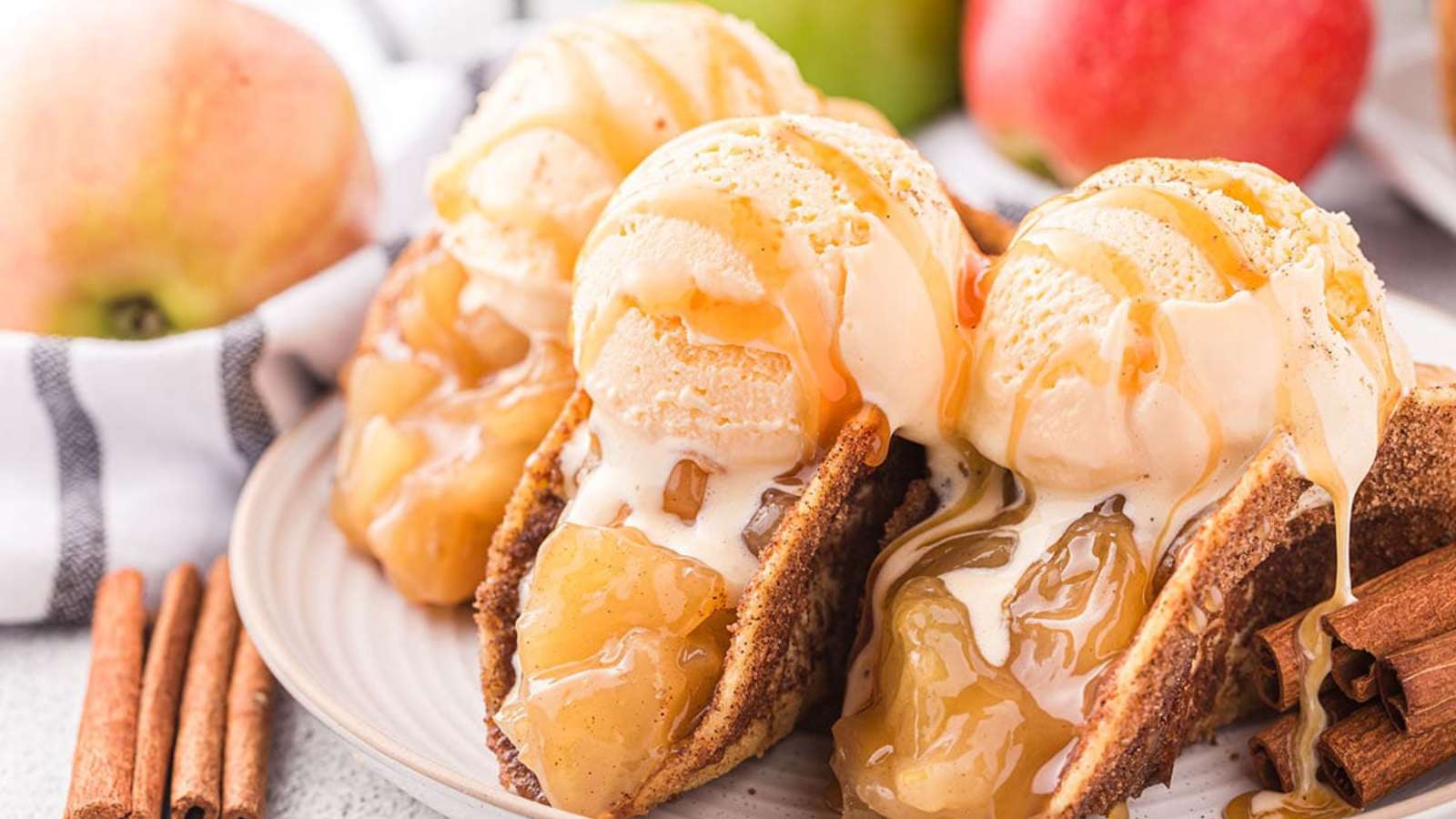 23 Best Apple Desserts to Try this Fall 19 Apple Pie Tacos recipe by Princess Pinky Girl.