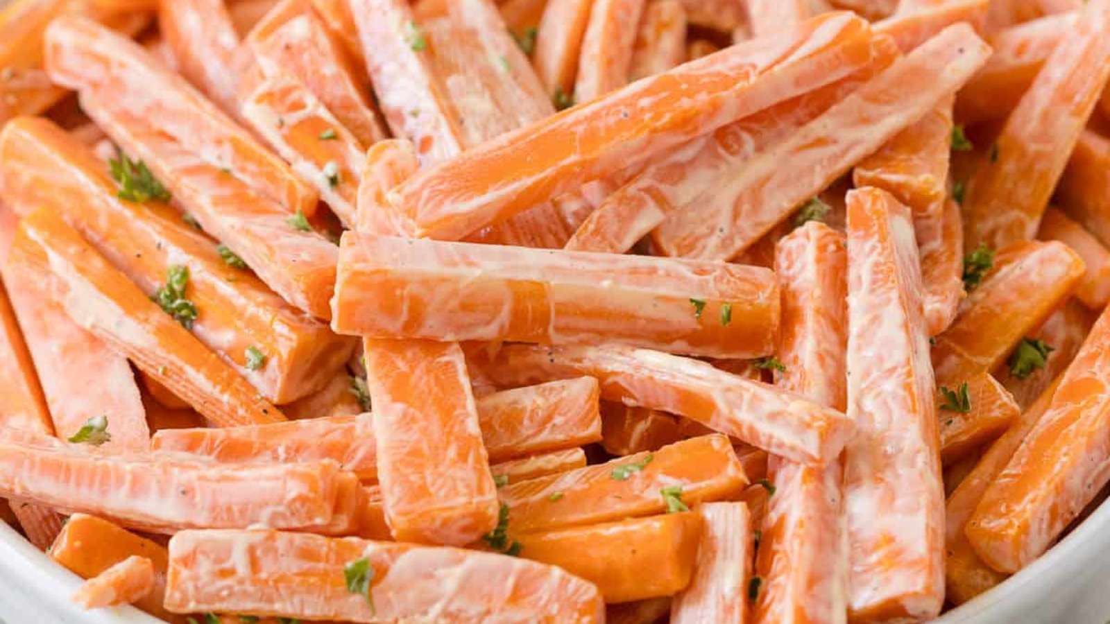 Creamy Carrots recipe by Simply Stacie.