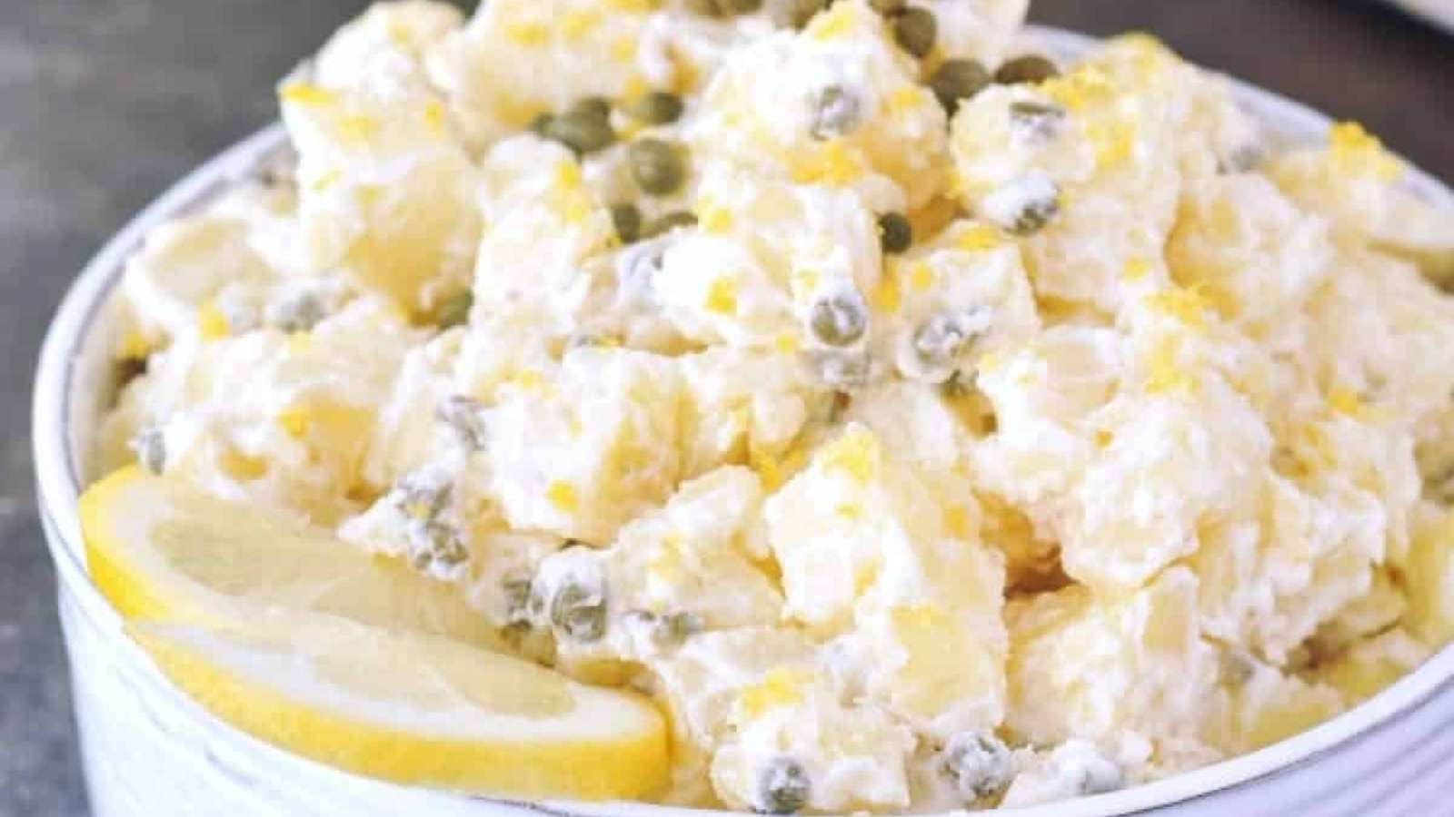 Lemon Piccata Potato Salad recipe by Spabettie.