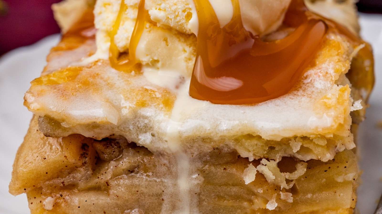 Apple Pie Bars recipe by Tastes of Lizzy T.