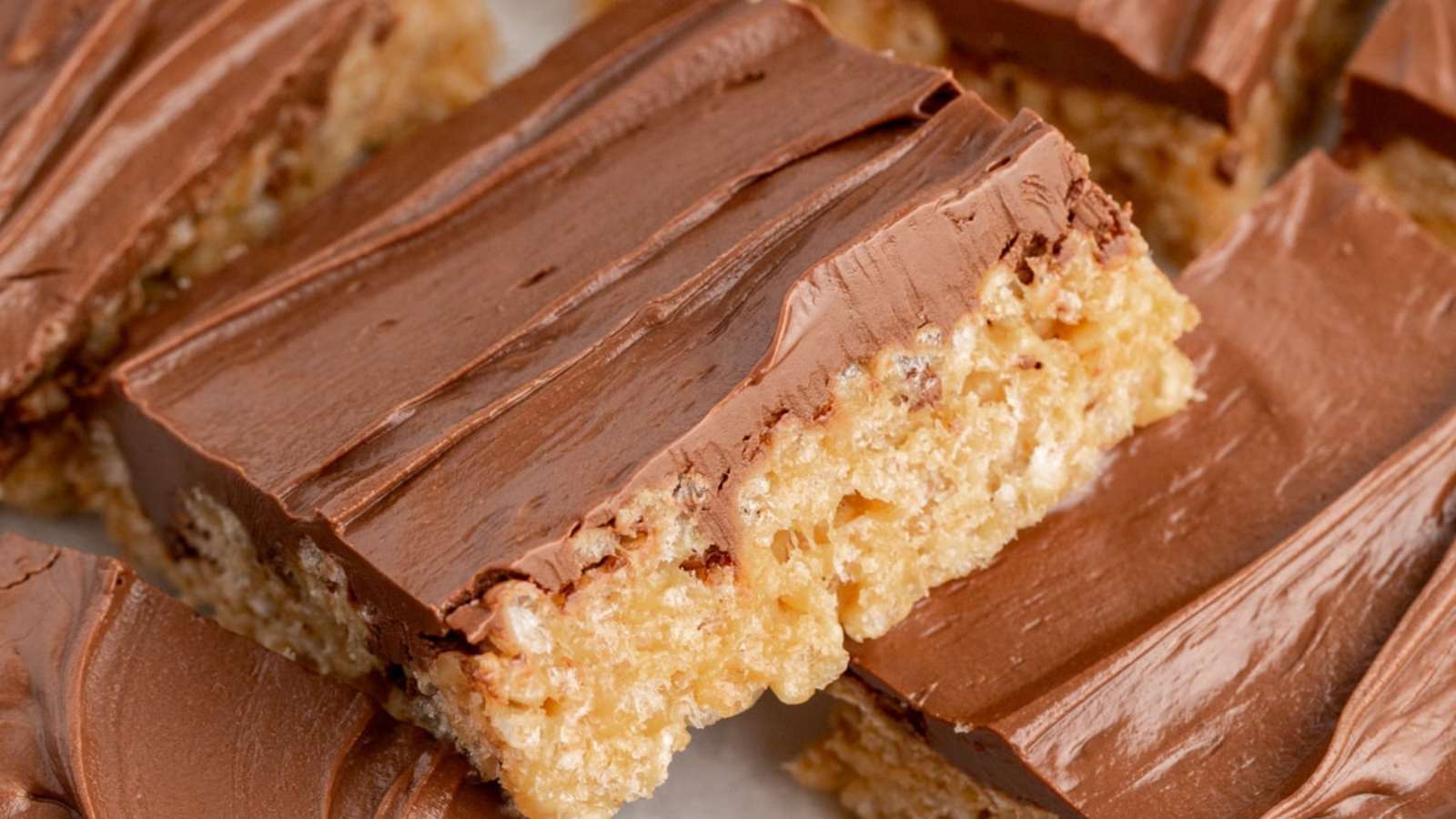 Rice Krispie Scotcheroos recipe by Tastes of Lizzy T.