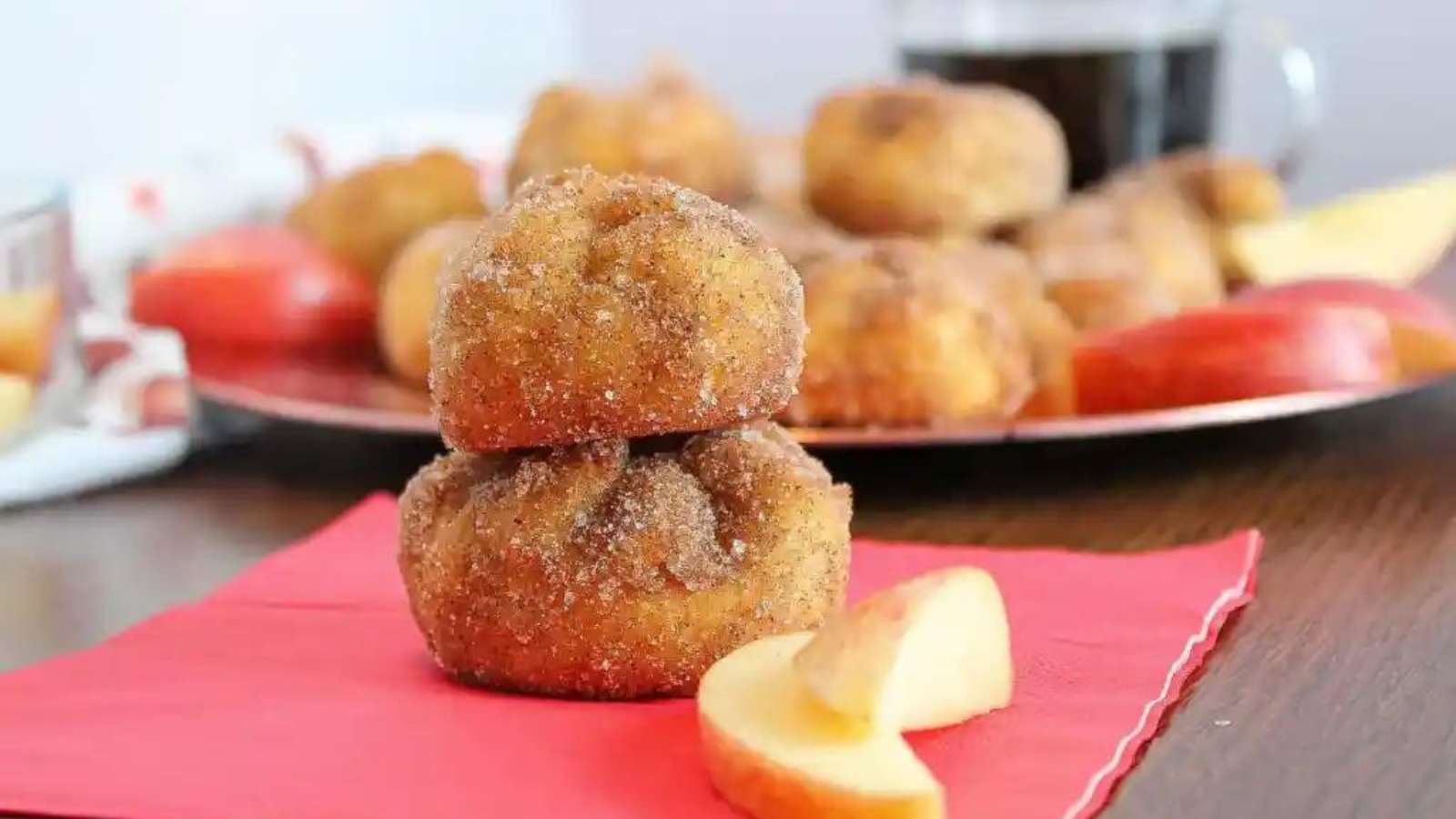23 Best Apple Desserts to Try this Fall 16 Air Fryer Apple Pie Bites recipe by The Benson Street.