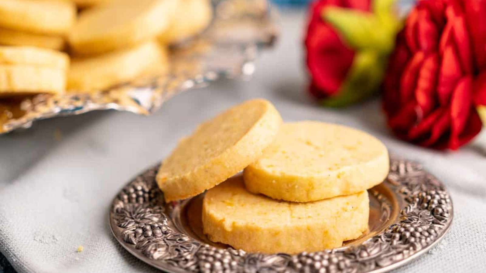 21 Buttery Shortbread Cookies Perfect for Fall Baking 11 Orange Shortbread Cookies recipe by The Side Baker.