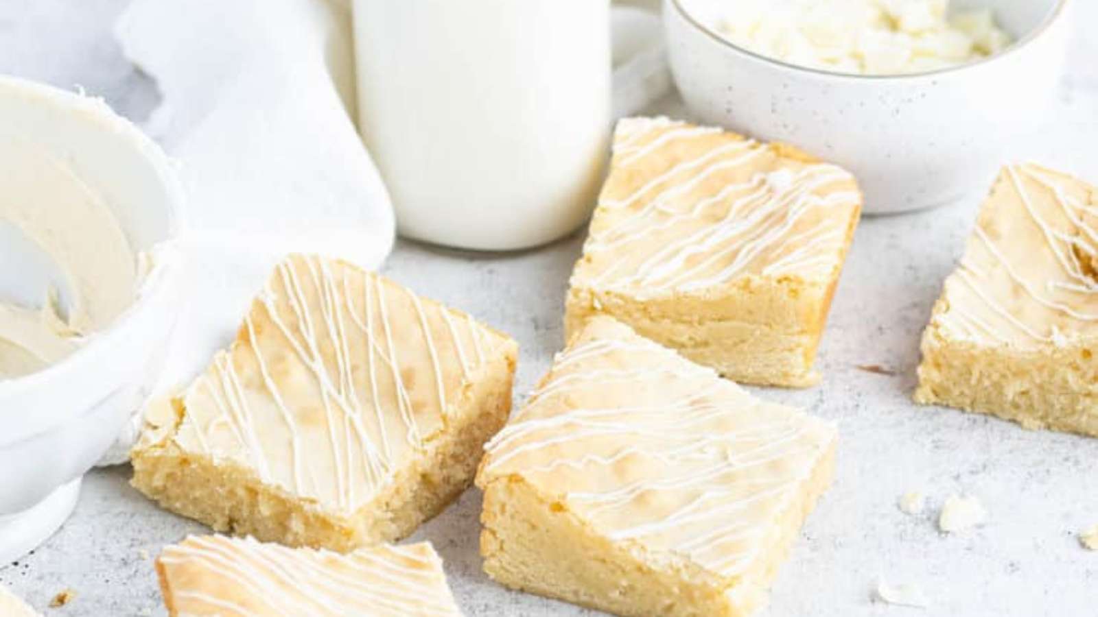 White Chocolate Brownies recipe by The Simple, Sweet Life.