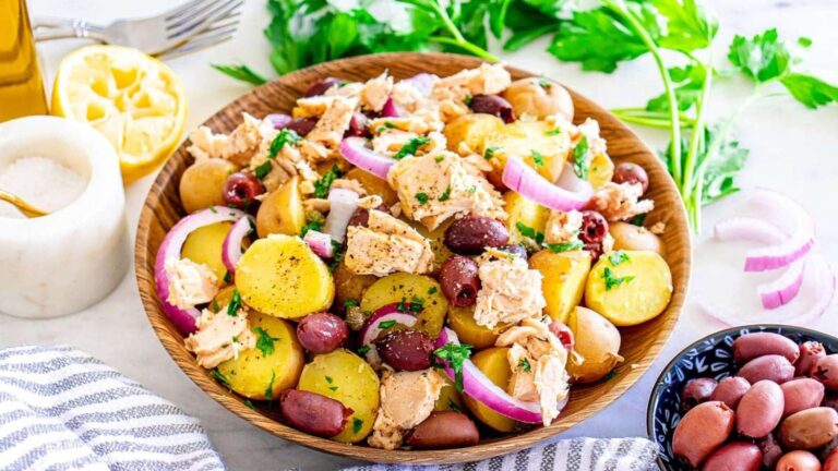 Italian Tuna Potato Salad recipe by xoxoBella.