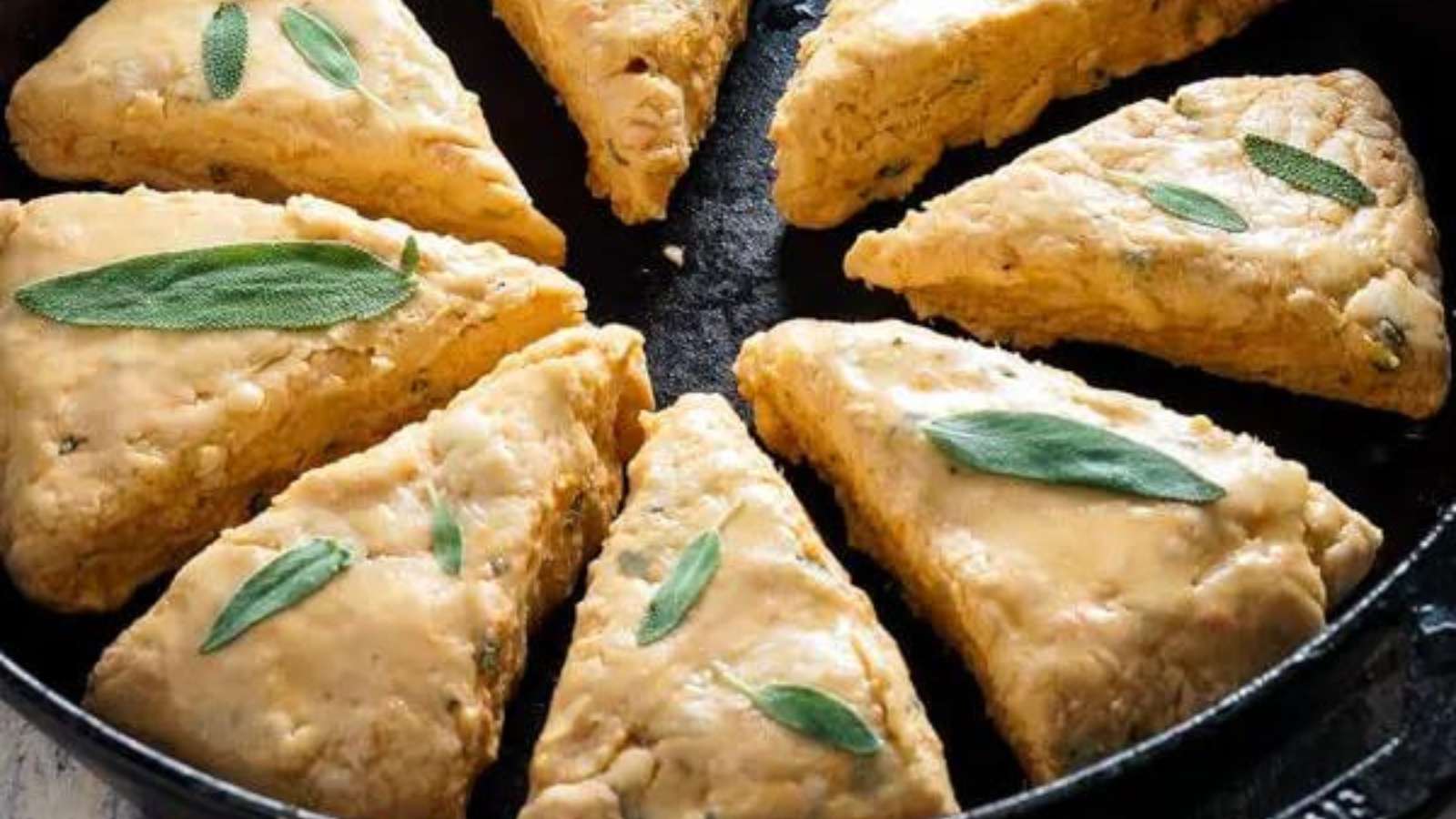 Sweet Potato Sage Scones recipe by Accidental Happy Baker.