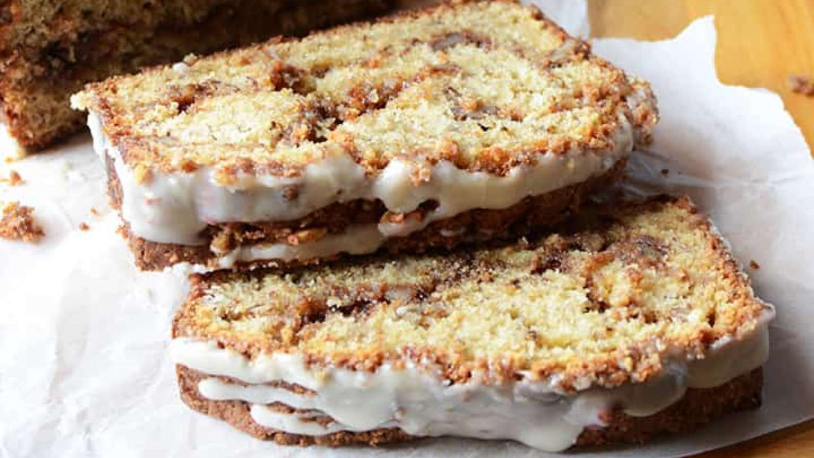 29 Dessert Breads That Beat Anything Store-Bought 26 Banana Coffee Cake Bread recipe by An Edible Mosaic.