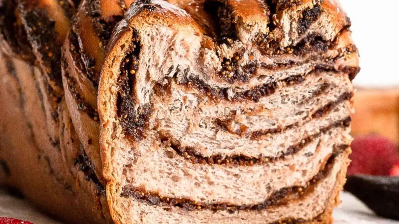 29 Dessert Breads That Beat Anything Store-Bought 25 Strawberry Fig Babka recipe by Cinnamon Shtick.