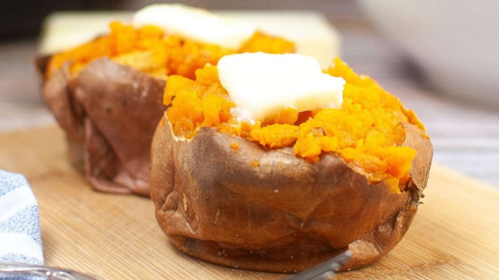 Air Fryer Sweet Potato recipe by Easy Everyday Recipes.