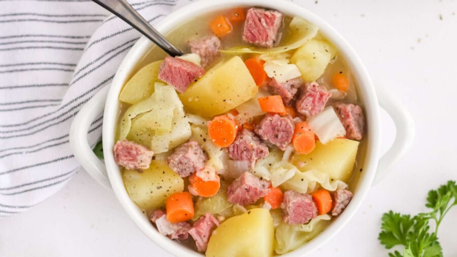 Corned Beef Stew recipe by Kitchen Divas.