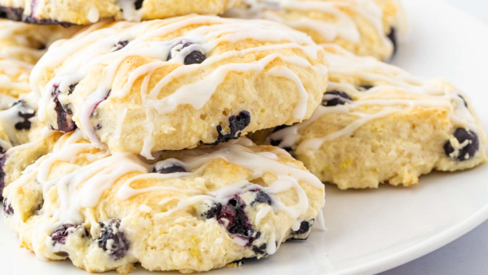 Bisquick Blueberry Lemon Scones recipe by Pam's Daily Dish.