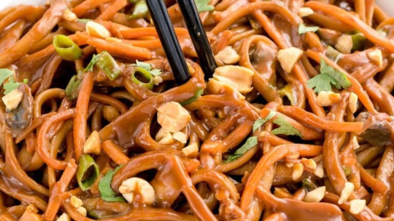 Spicy Thai Noodles recipe by Princess Pinky Girl.