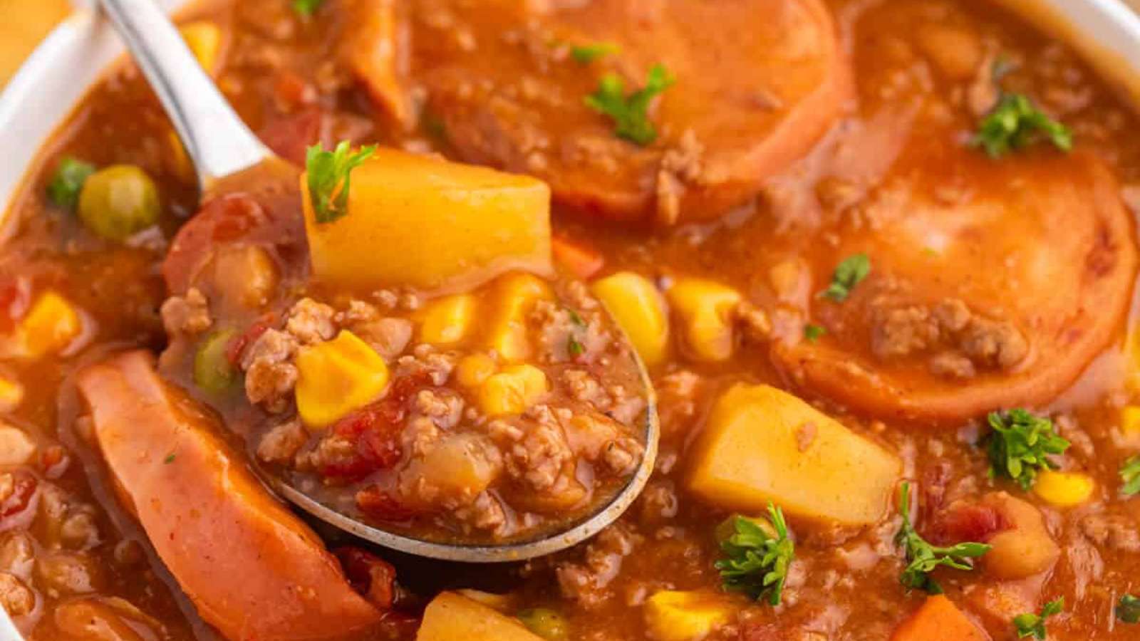 Cowboy Stew recipe by Simply Stacie.