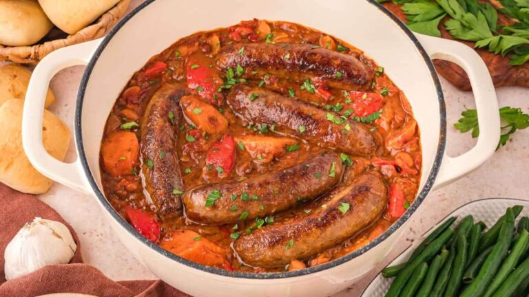 Sausage Casserole recipe by Tessie's Table.