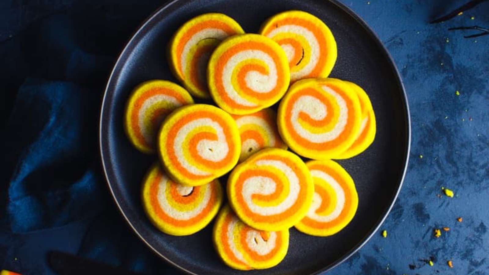 17 Candy Corn Desserts That Are Almost Too Cute to Eat 9 Candy Corn Cookies recipe by The Simple, Sweet Life.