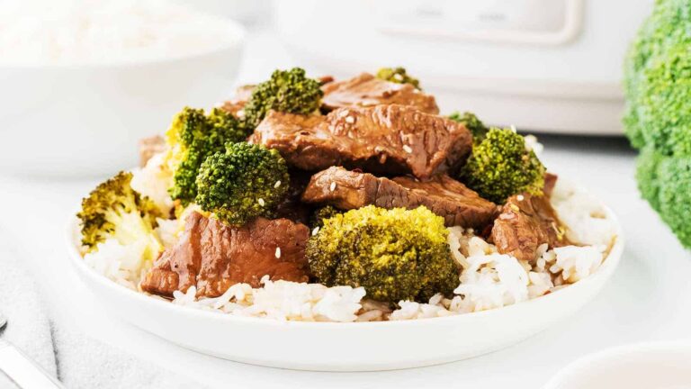 Crockpot Beef and Broccoli recipe by Cheerful Cook.