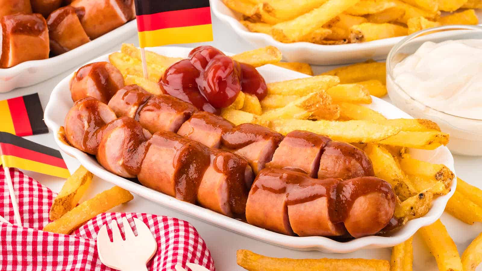 German Currywurst recipe by Cheerful Cook.