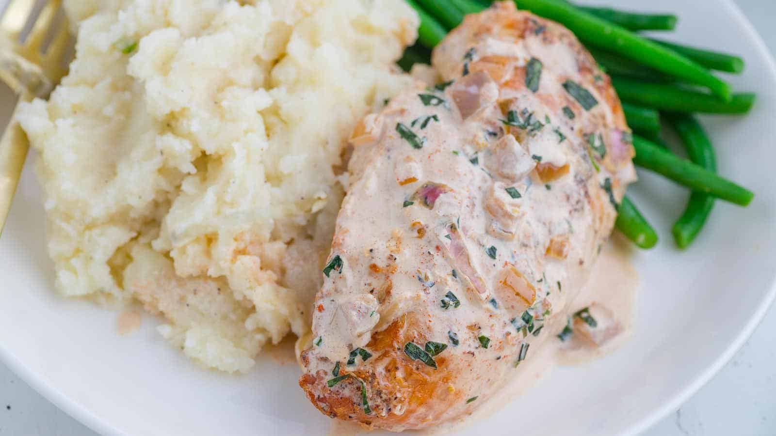 Tarragon Chicken recipe by Cheerful Cook.