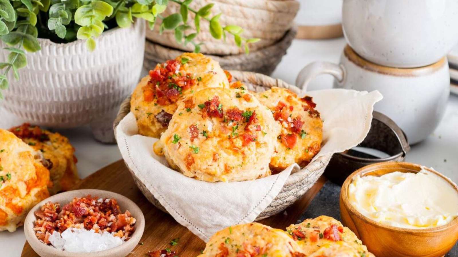 Cheddar Bacon Scones recipe by xoxoBella.