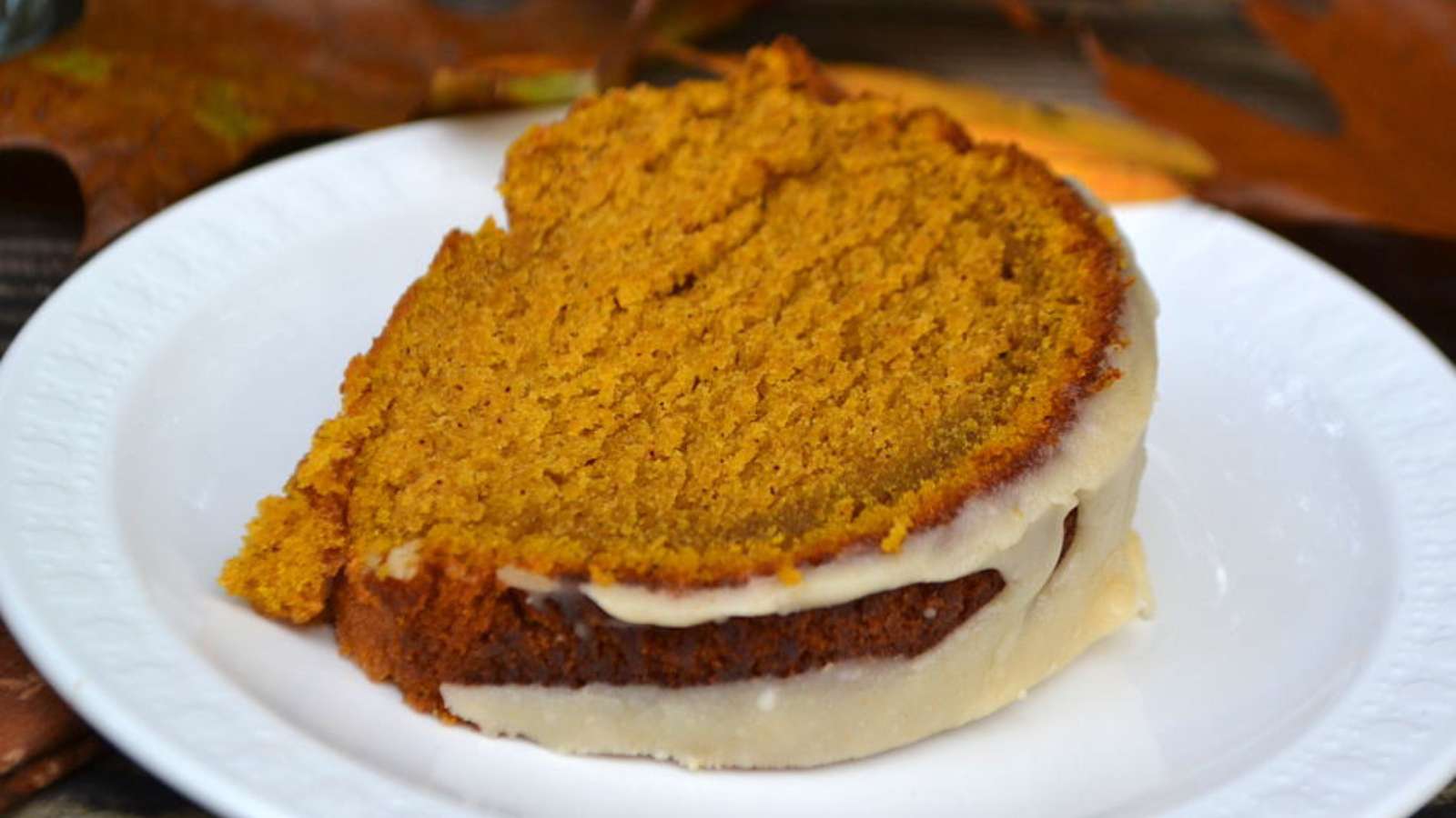 Pumpkin Bundt Cake recipe by Crafty Cooking Mama.