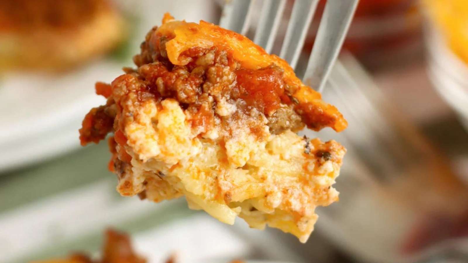 Cheesy Spaghetti Pie recipe by Kitchen Divas.