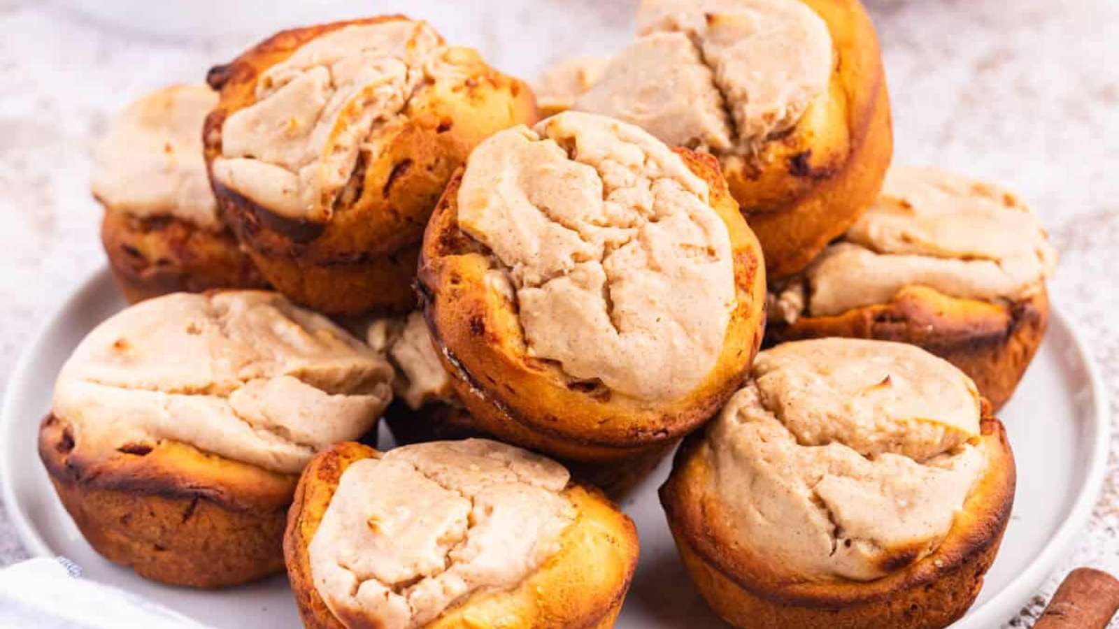 Cheesecake Stuffed Cinnamon Rolls recipe by Simply Stacie.