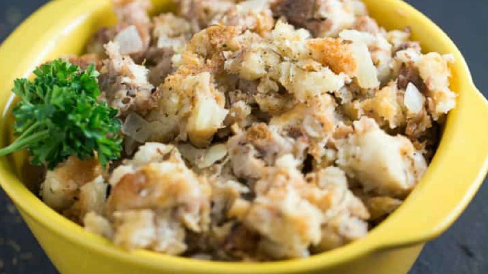 Mom's Simple Stuffing For Turkey recipe by Simply Stacie.