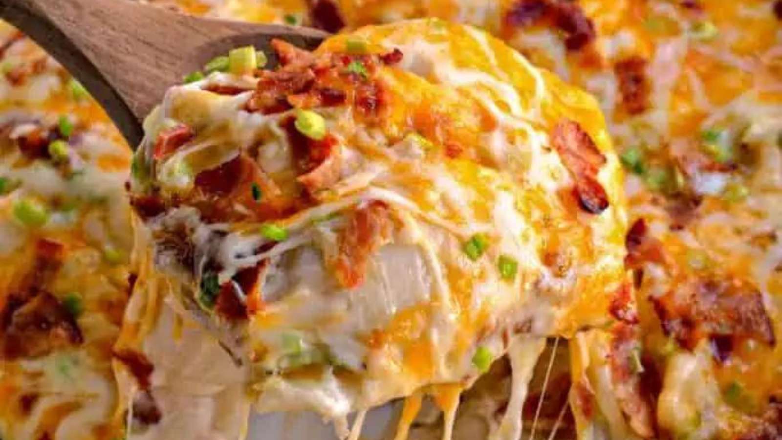 Cheesy Pierogi Casserole recipe by Small Town Woman.