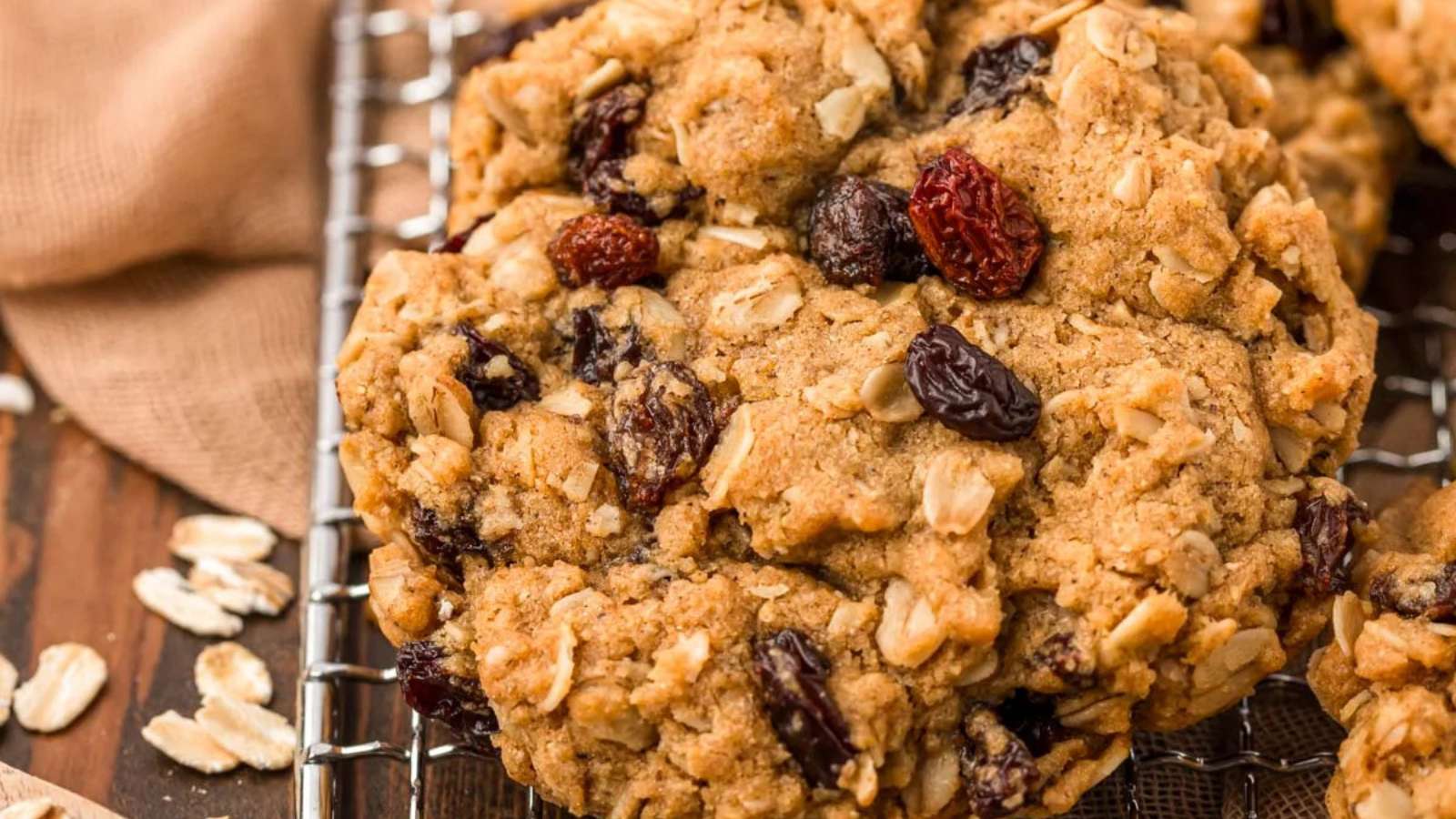 Oatmeal Raisin Cookie recipe by Sugar and Soul.