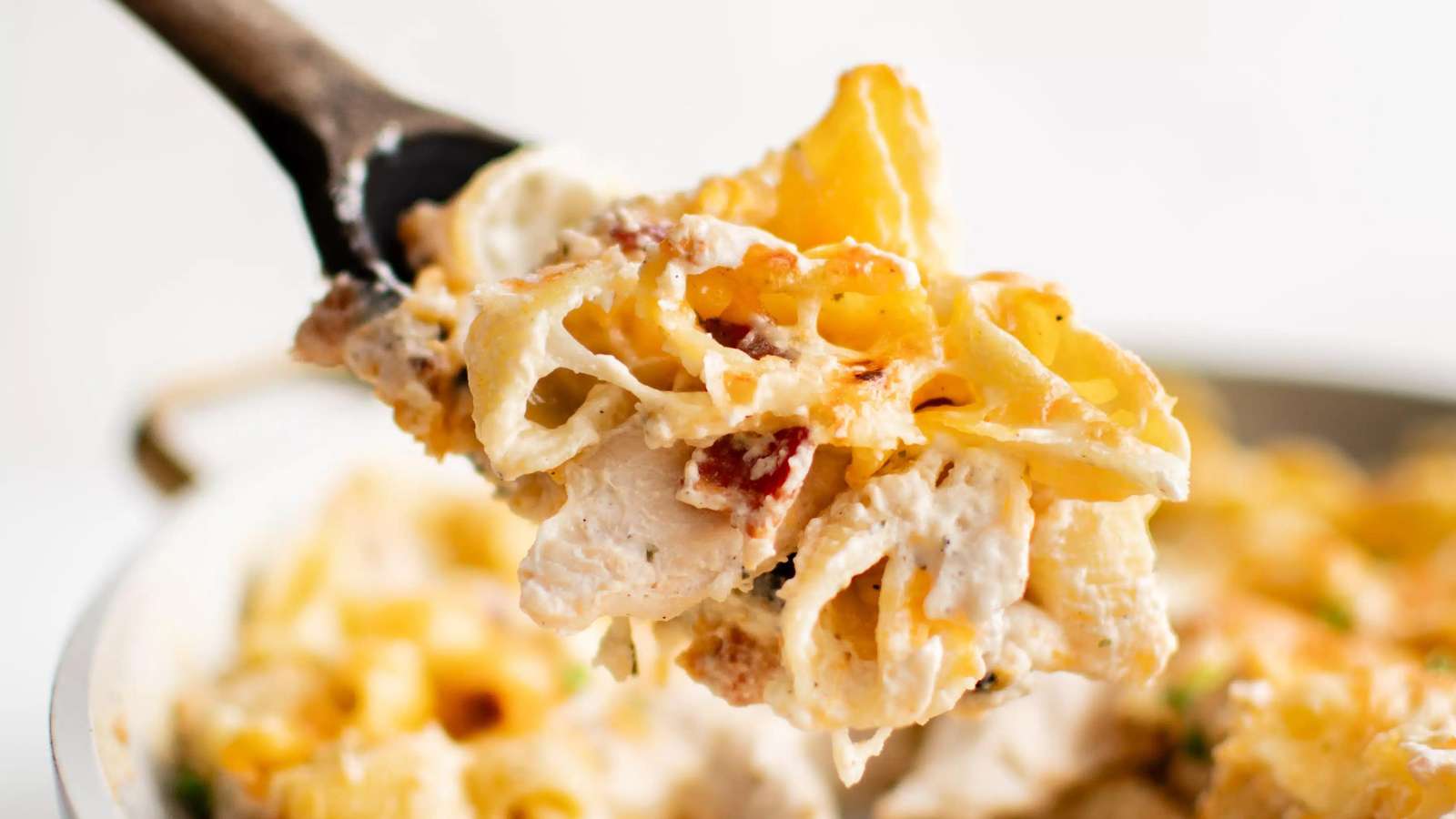 Crack Chicken Casserole recipe by The Forked Spoon.