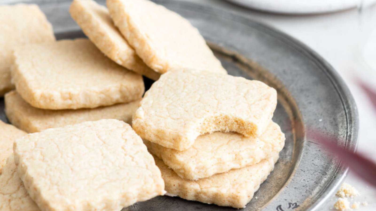 Brown Butter Shortbread recipe by With Spice.